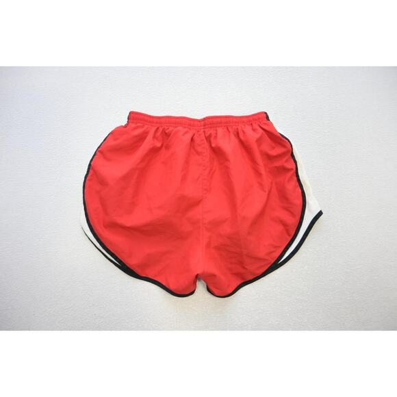 Nike Running Gym Shorts Dri Fit Performance Red Lined Womens Size Medium - Picture 4 of 5